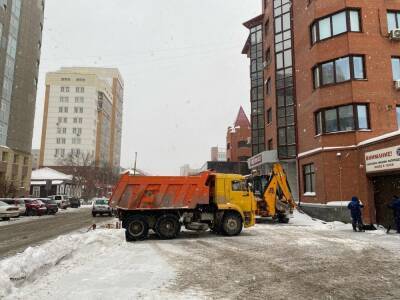В Октябрьском районе Новосибирска по-новому организовали уборку улиц