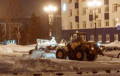 В Южно-Салинске пройдёт ночная расчистка улиц