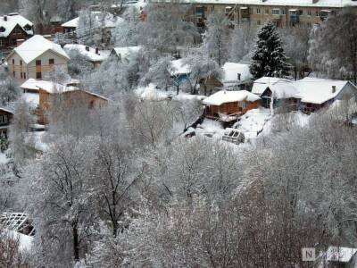 Пасмурная погода с небольшими снегопадами придет в Нижний Новгород в выходные