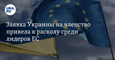Заявка Украины на членство привела к расколу среди лидеров ЕС