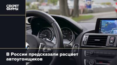 В России предсказали расцвет автоугонщиков