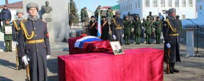 В Татарстане простились с погибшим в ходе спецоперации на Украине военным