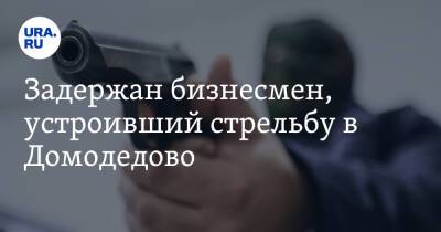 Задержан бизнесмен, устроивший стрельбу в Домодедово