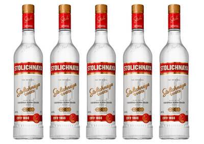 Водка Stolichnaya сменит название из-за вторжения России в Украину