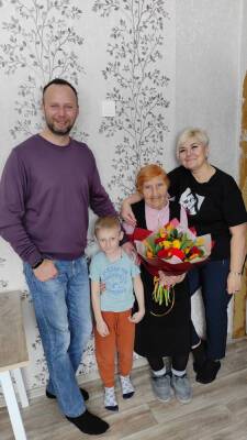 Жительница Троицкого Мария Савчук празднует 92-летие