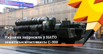 Украина запросила у НАТО зенитные комплексы С-300