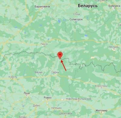 Военно-воздушные силы РФ нанесли удар по белорусскому населенному пункту Копани