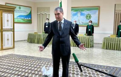 Выборы президента Туркменистана завершились. Проголосовало 97,12% избирателей
