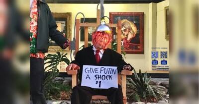 Американець посадив Путіна на електричний стілець - fakty.ua - Украина - місто Лос-Анджелес