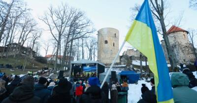 “Рок против оккупации”: в Цесисе прошел концерт в поддержку Украины