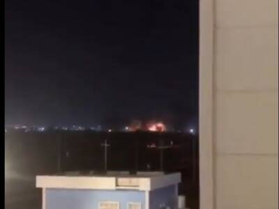 Город на севере Ирака подвергся авиаудару, ракеты упали возле консульства США