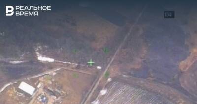 Минобороны опубликовало видео уничтожения командного пункта ВСУ снарядом «Краснополь»
