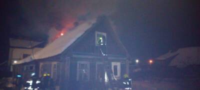 Человек погиб на пожаре в жилом доме в Петрозаводске