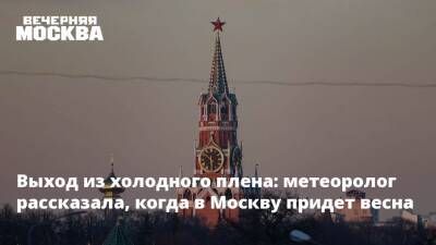 Выход из холодного плена: метеоролог рассказала, когда в Москву придет весна