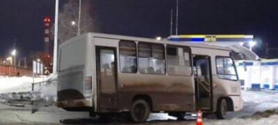 Автобус сбил человека в Петрозаводске (ФОТО)