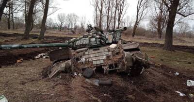 На Черниговщине денацифицировано танковое подразделение оккупантов (ФОТО)