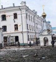 В Святогорске российские войска бомбили объекты нашей ПВО