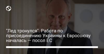 "Лед тронулся". Работа по присоединению Украины к Евросоюзу началась — посол ЕС