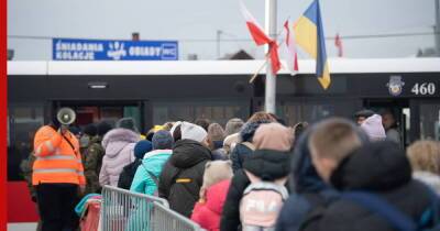 В Польшу с Украины прибыло уже более 1,7 миллиона беженцев