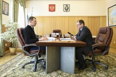 Михаил Дегтярев продолжает цикл встреч с главами районов
