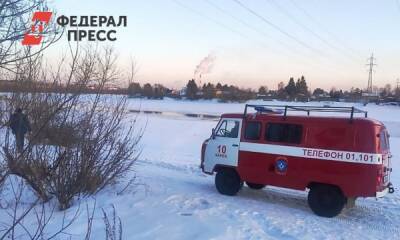 В Красноярском крае двое детей провалились под лед реки