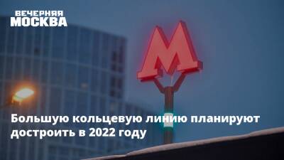 Андрей Бочкарев - Большую кольцевую линию планируют достроить в 2022 году - vm.ru - Москва - Москва - Строительство