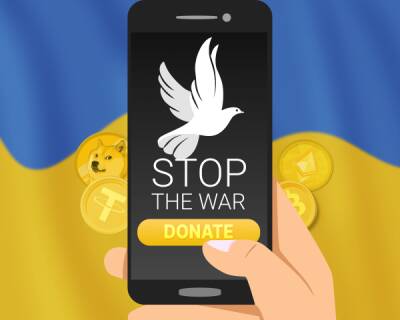 Криптосообщество пожертвовало Украине более $100 млн. Сбор средств продолжается