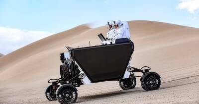 Гигантская коляска: представлен новый "автомобиль" для путешествий по Луне и Марсу (фото)