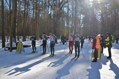 Работники Красногорского управления Мособлпожспаса победили в соревнованиях по лыжным гонкам