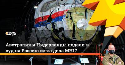 Австралия и Нидерланды подали в суд на Россию из-за дела MH17