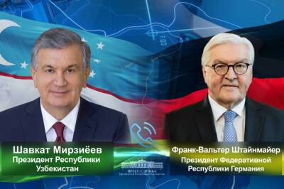 Президенты Узбекистана и Германии обсудили ситуацию вокруг Украины