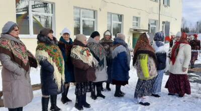 Масленичные гуляния прошли в селе Ленск Кунгурского округа