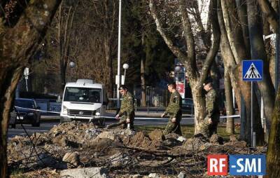 Авиабомба в упавшем в Загребе беспилотнике содержала 40 кг взрывчатки