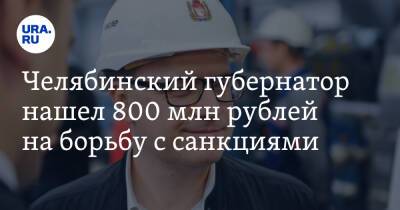 Челябинский губернатор нашел 800 млн рублей на борьбу с санкциями. Перечень