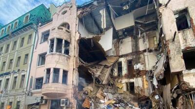 Обстрел Харькова: авиаударом разрушен жилой дом 1911 года