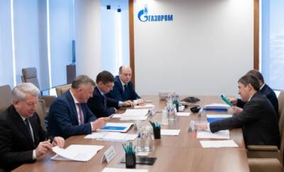 Губернатор Дмитрий Махонин и глава «Газпром межрегионгаз» Сергей Густов обсудили газификацию Прикамья