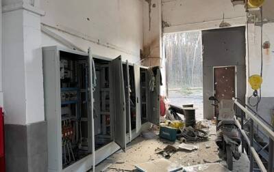 В Чернигове разбомбили одну из насосных станций