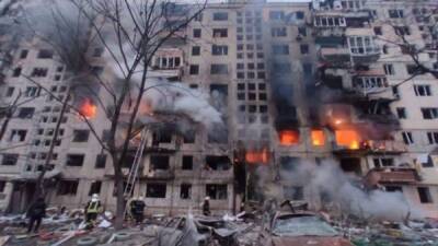 Война в Украине, день 19-й: ракетные удары по Киеву, новые переговоры, заблокированный “Инстаграм”