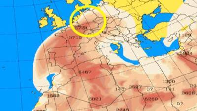Погода в марте: пыль из Сахары в воздухе и риск лесных пожаров