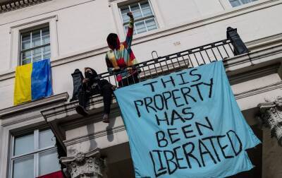 «Мы освободили эту собственность»: английские анархисты захватили дом Дерипаски в Лондоне - Русская семерка