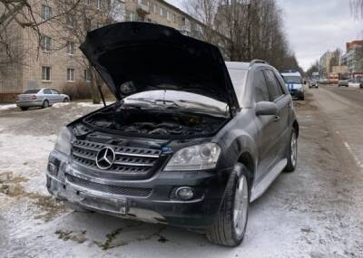 В Смоленске нашли мужчину, который спалил авто