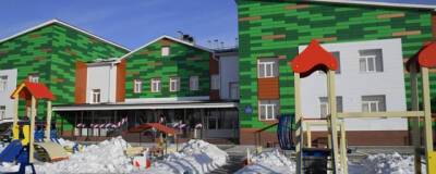 В Омске после срыва сроков строительства открыли детский сад на 1-й Станционной