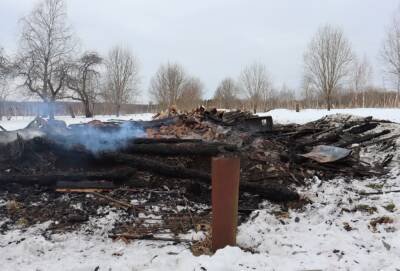 В Тверской области на пожаре погиб мужчина