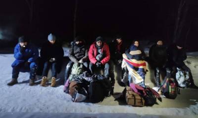 В Карелии пограничники задержали группу иностранцев, пытавшихся пересечь границу