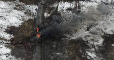 Бойцы королевской бригады ВСУ показали уничтожение трех танков ВС РФ (фото)