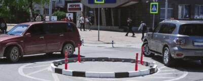 В Южно-Сахалинске демонтировали мини-кольцо на перекрёстке улиц Дзержинского и Буюклы