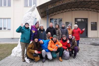 В Астраханский заповедник прибыли волонтеры