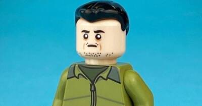 Ритейлер LEGO заработал на фигурках Зеленского и коктейлей Молотова $16,5 тыс.