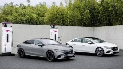 В Европе начался приём заказов на Mercedes-Benz EQE