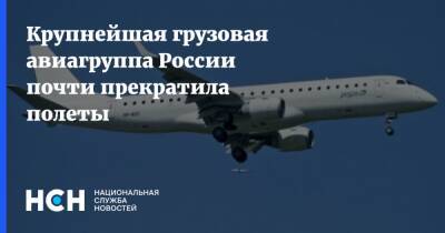 Крупнейшая грузовая авиагруппа России почти прекратила полеты